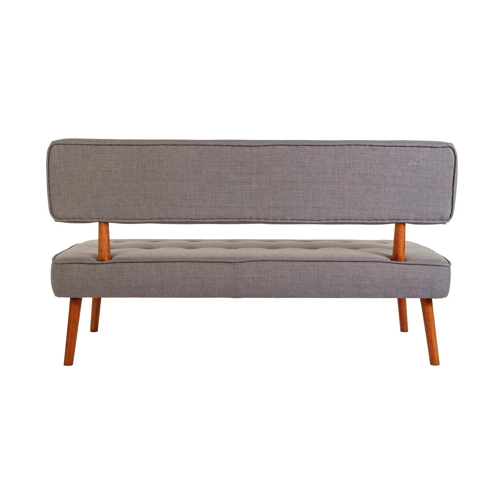 Banca 558ZEN1242, gri, lemn/poliester, 140x64x78 cm