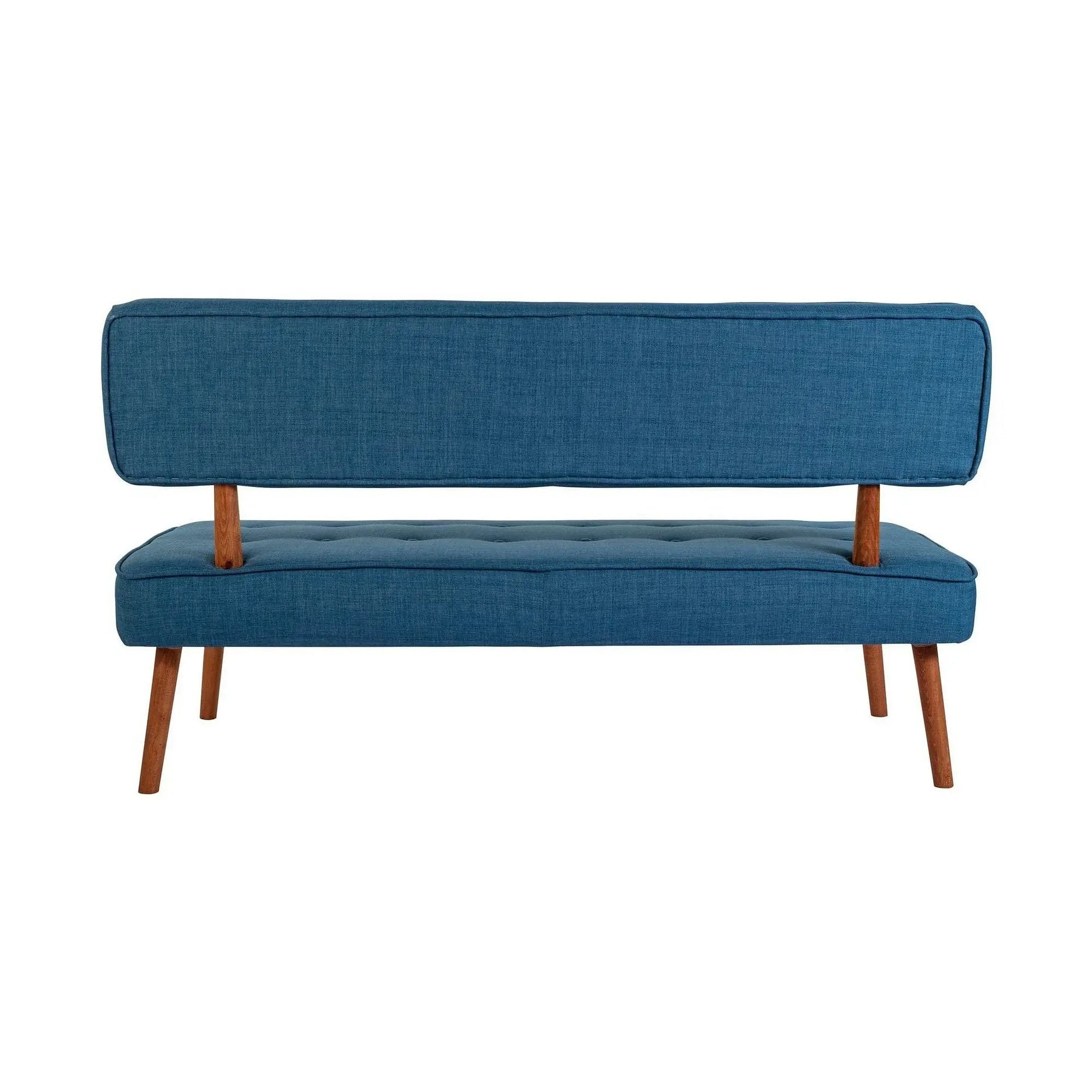 Banca 558ZEN1245, albastru, lemn/poliester, 140x64x78 cm