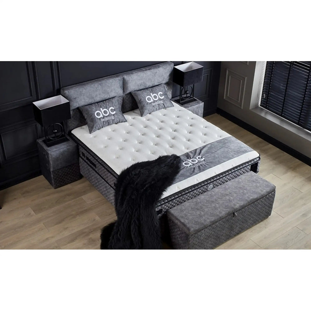 Banca Babylon, gri, 141x43x49 cm