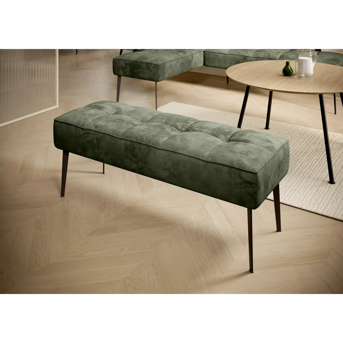 Bancheta BANCO, personalizabil, 133x47x54 cm