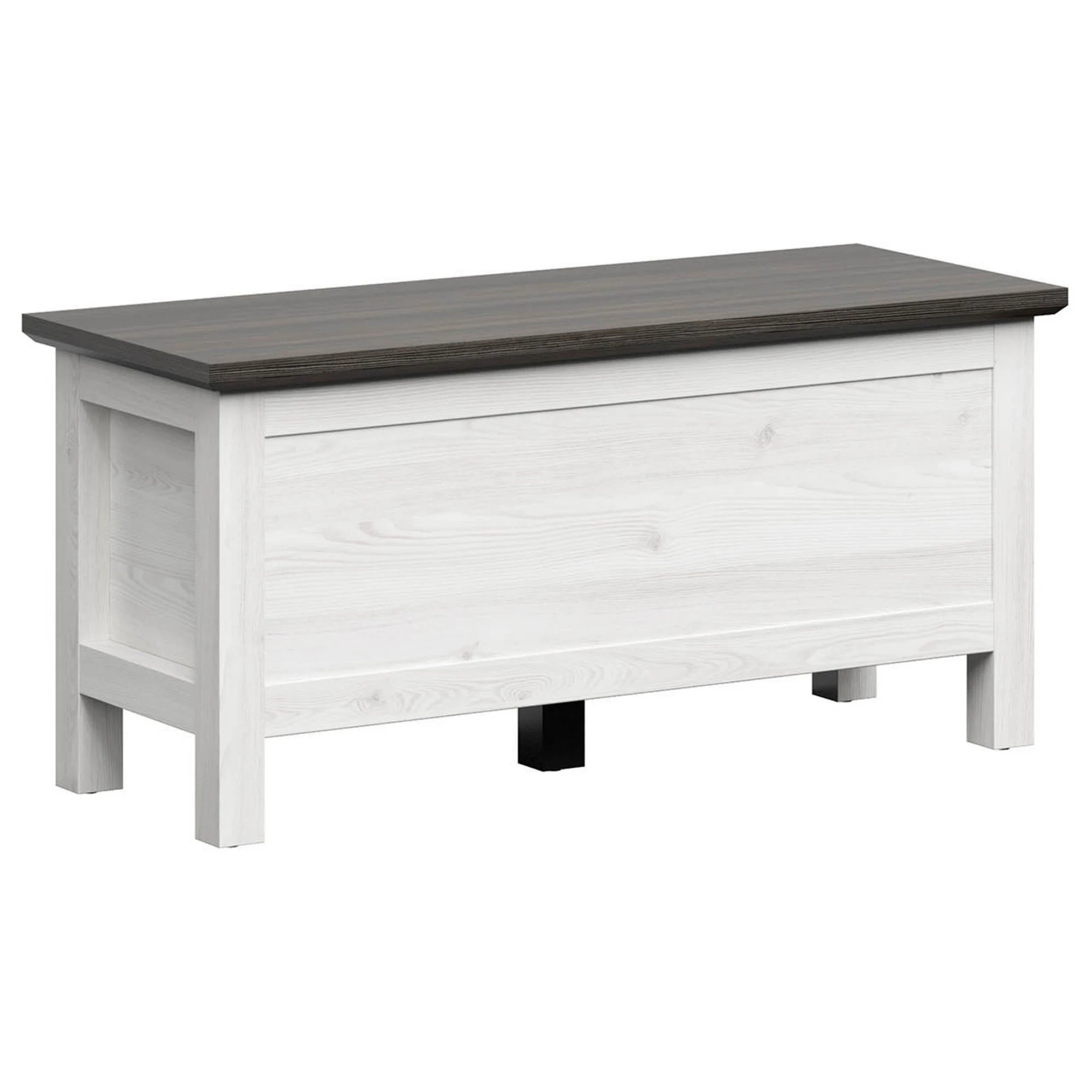 Bancheta HESEN, PAL, pin deschis/pin larico, 100x39x47 cm