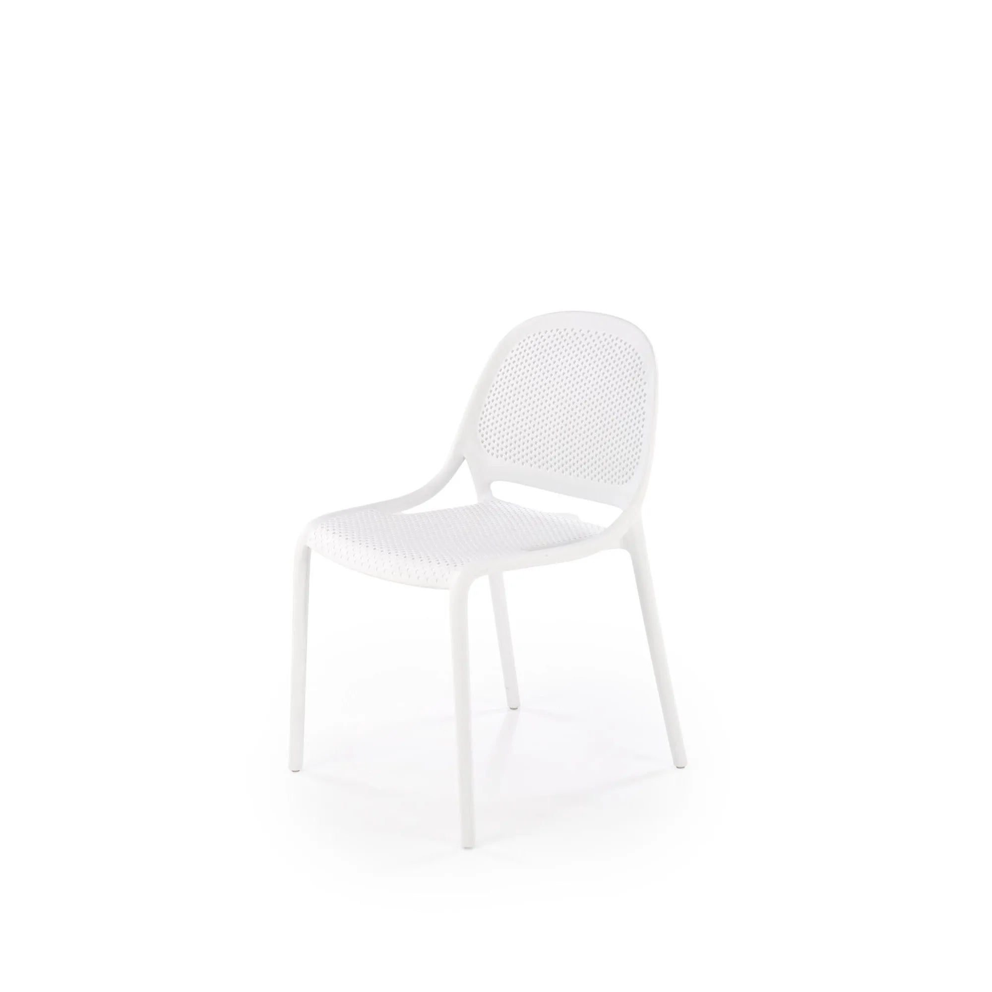 Scaun de gradina K532, alb, polipropilena, 50x56x80 cm