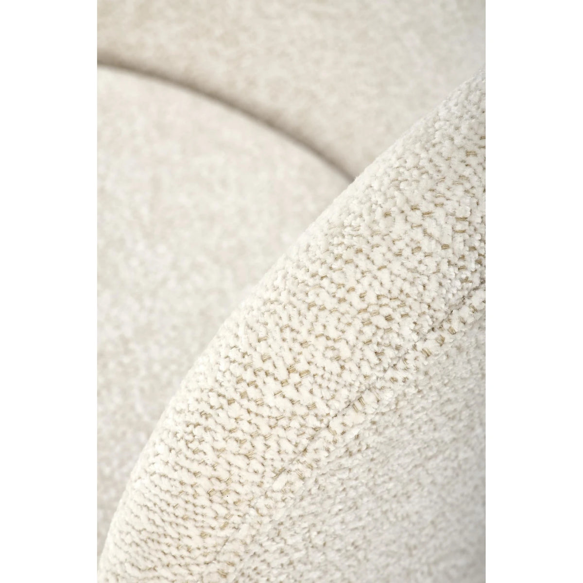 Scaun de bar auriu H116, stofa bucle/otel, 50x59x101 cm