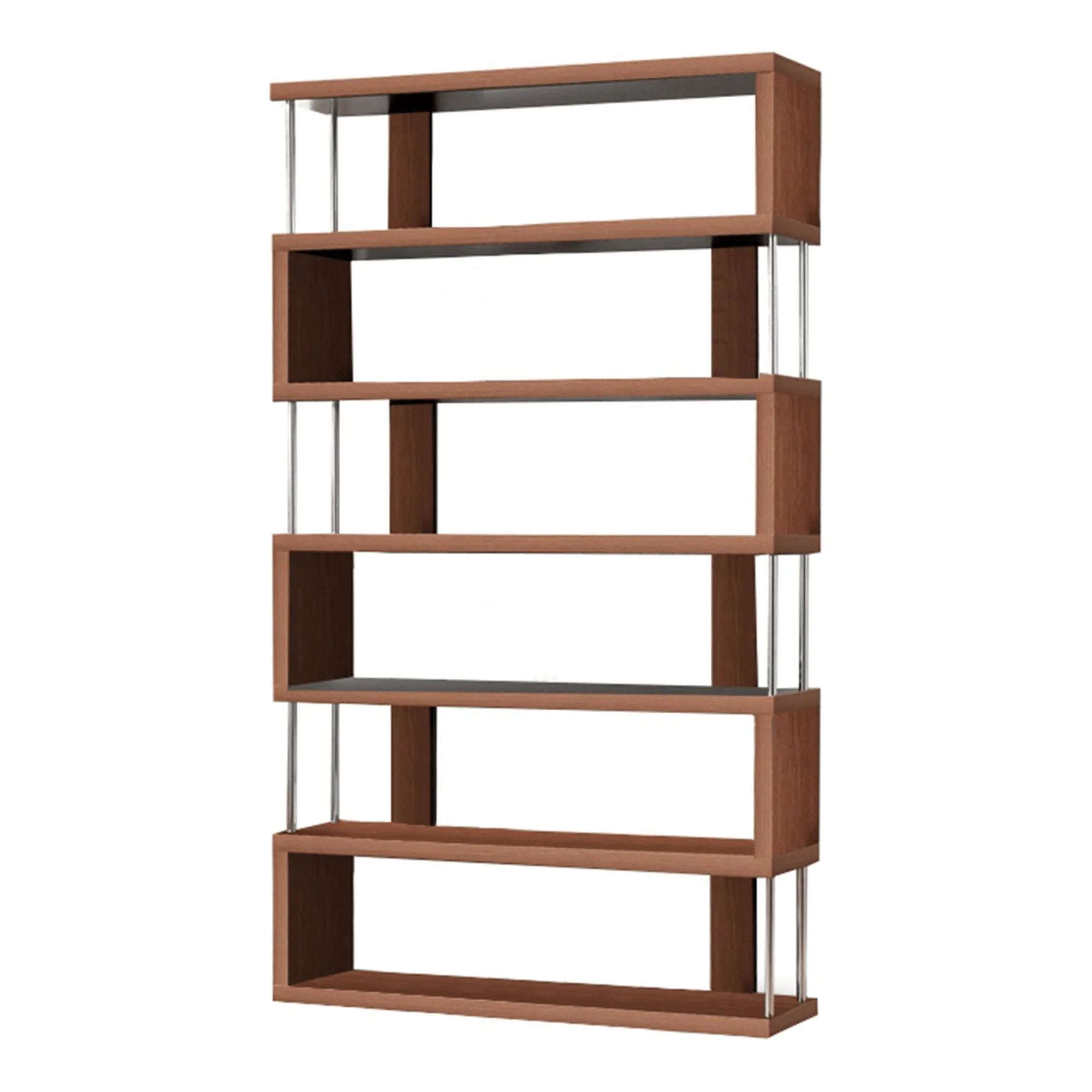 Biblioteca ALIS, cires/crom, PAL/metal, 110x29x191 cm