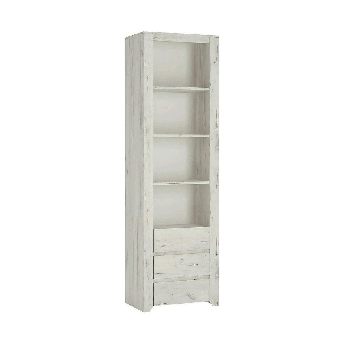 Biblioteca ANGEL TIP 11, alb, PAL melaminat, 56x40x191 cm