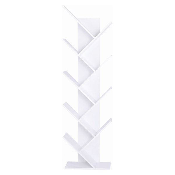 Biblioteca BAKI NEW TYP 1, alb, DTD laminat, 43x20x144 cm