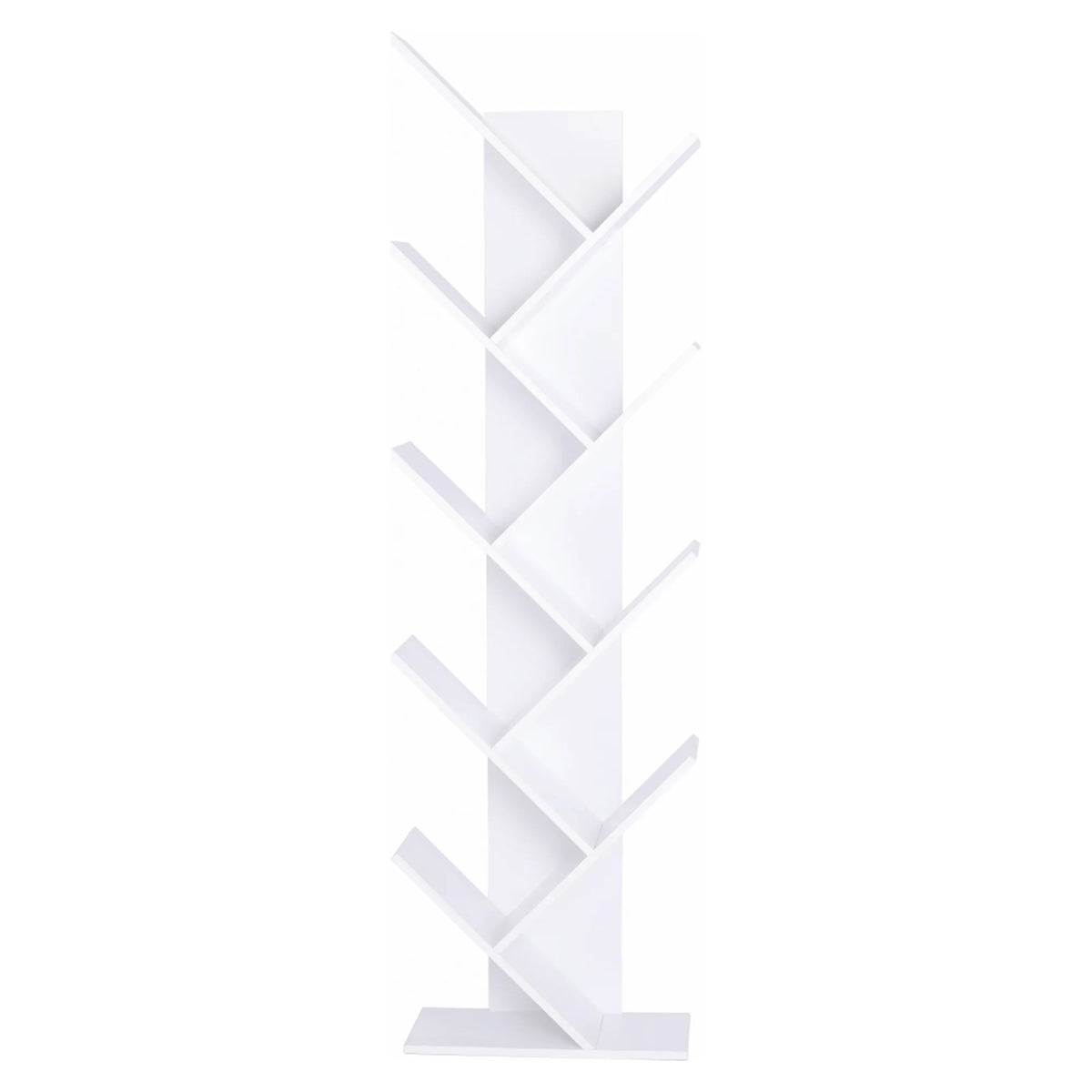 Biblioteca BAKI NEW TYP 1, alb, DTD laminat, 43x20x144 cm