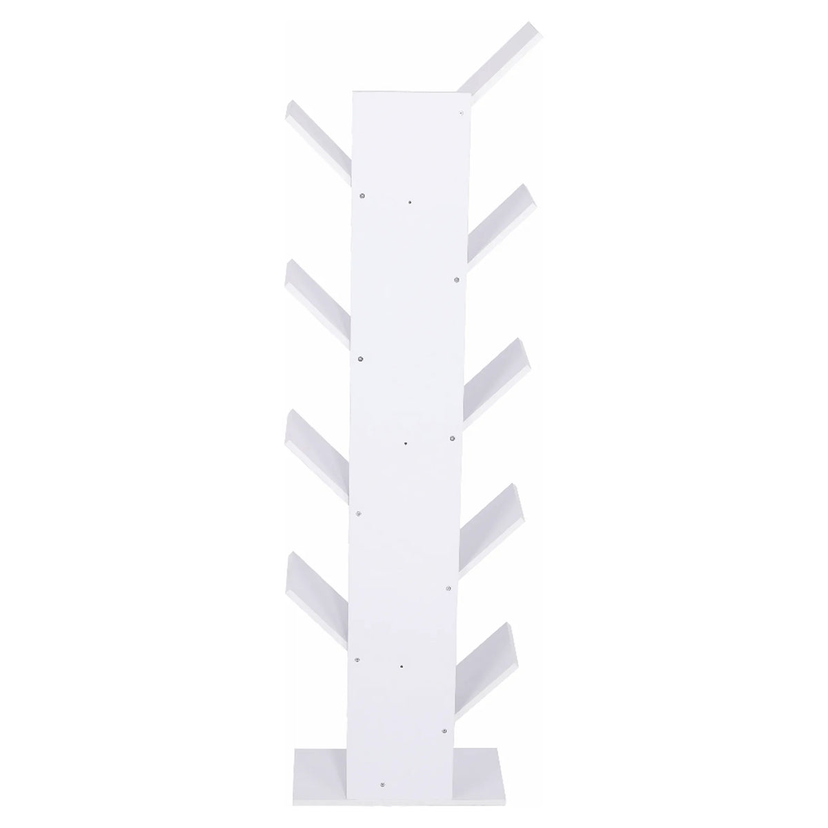 Biblioteca BAKI NEW TYP 1, alb, DTD laminat, 43x20x144 cm