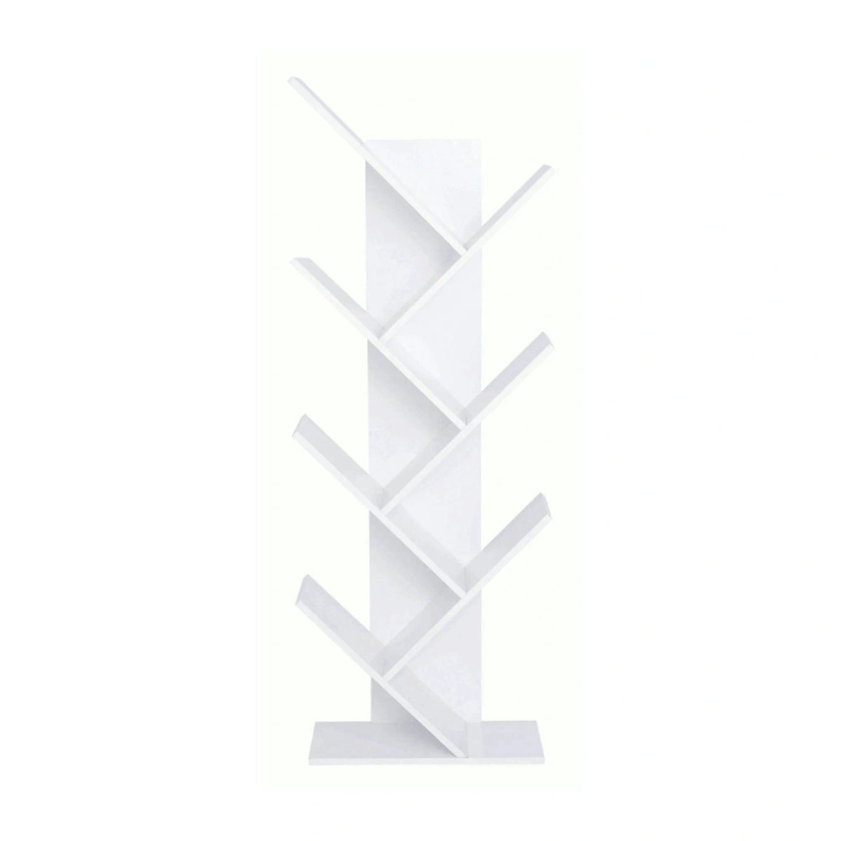 Biblioteca BAKI NEW TYP 2, alb, DTD laminat, 40x20x115 cm