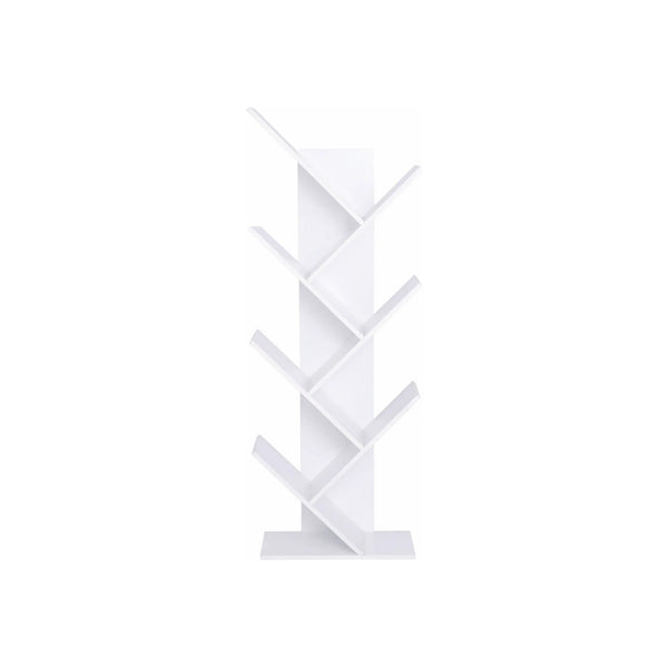 Biblioteca BAKI NEW TYP 2, alb, DTD laminat, 40x20x115 cm