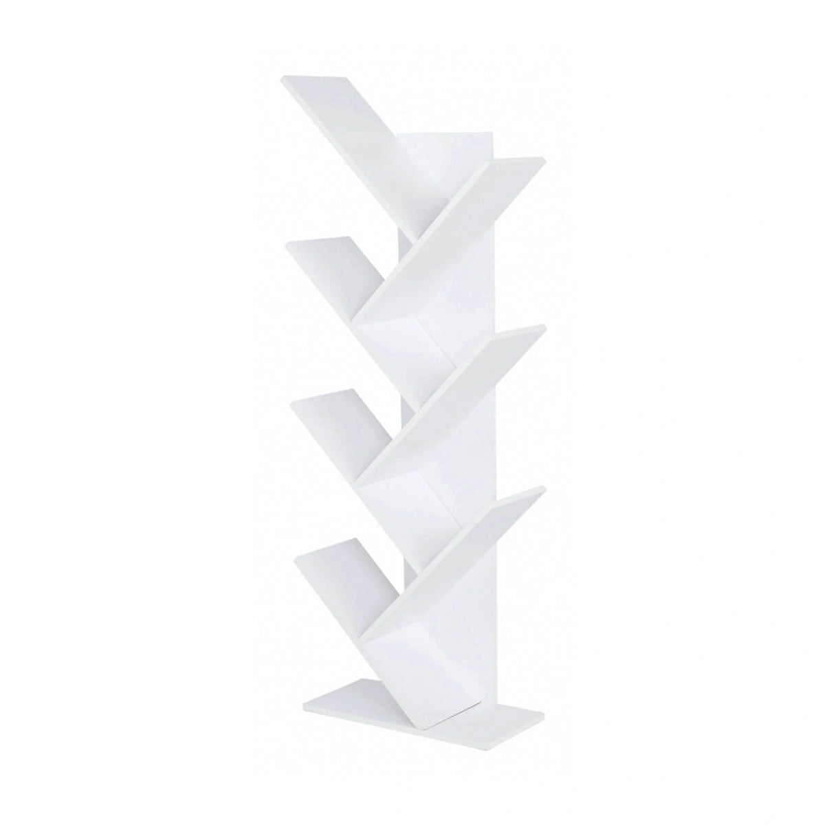 Biblioteca BAKI NEW TYP 2, alb, DTD laminat, 40x20x115 cm