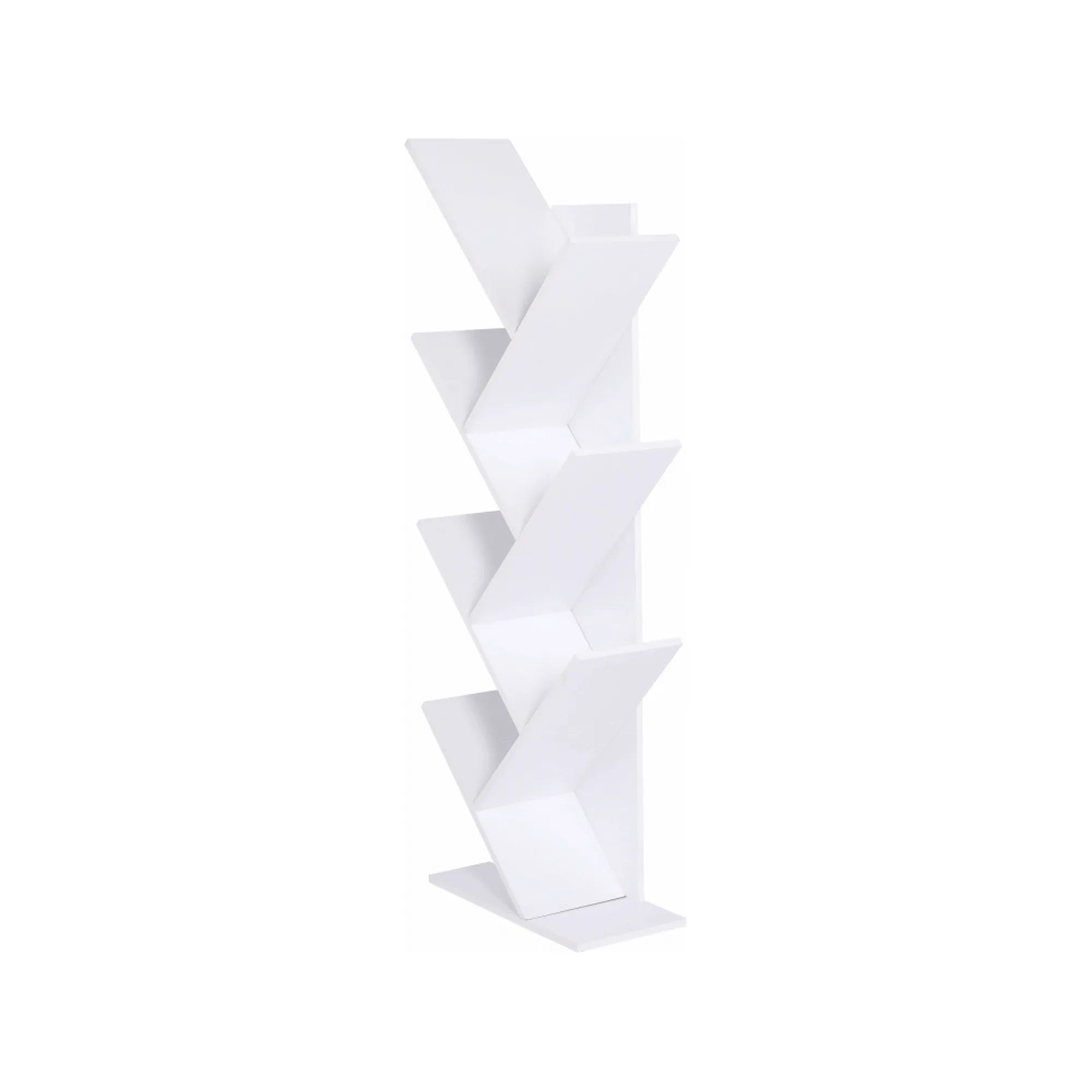 Biblioteca BAKI NEW TYP 2, alb, DTD laminat, 40x20x115 cm