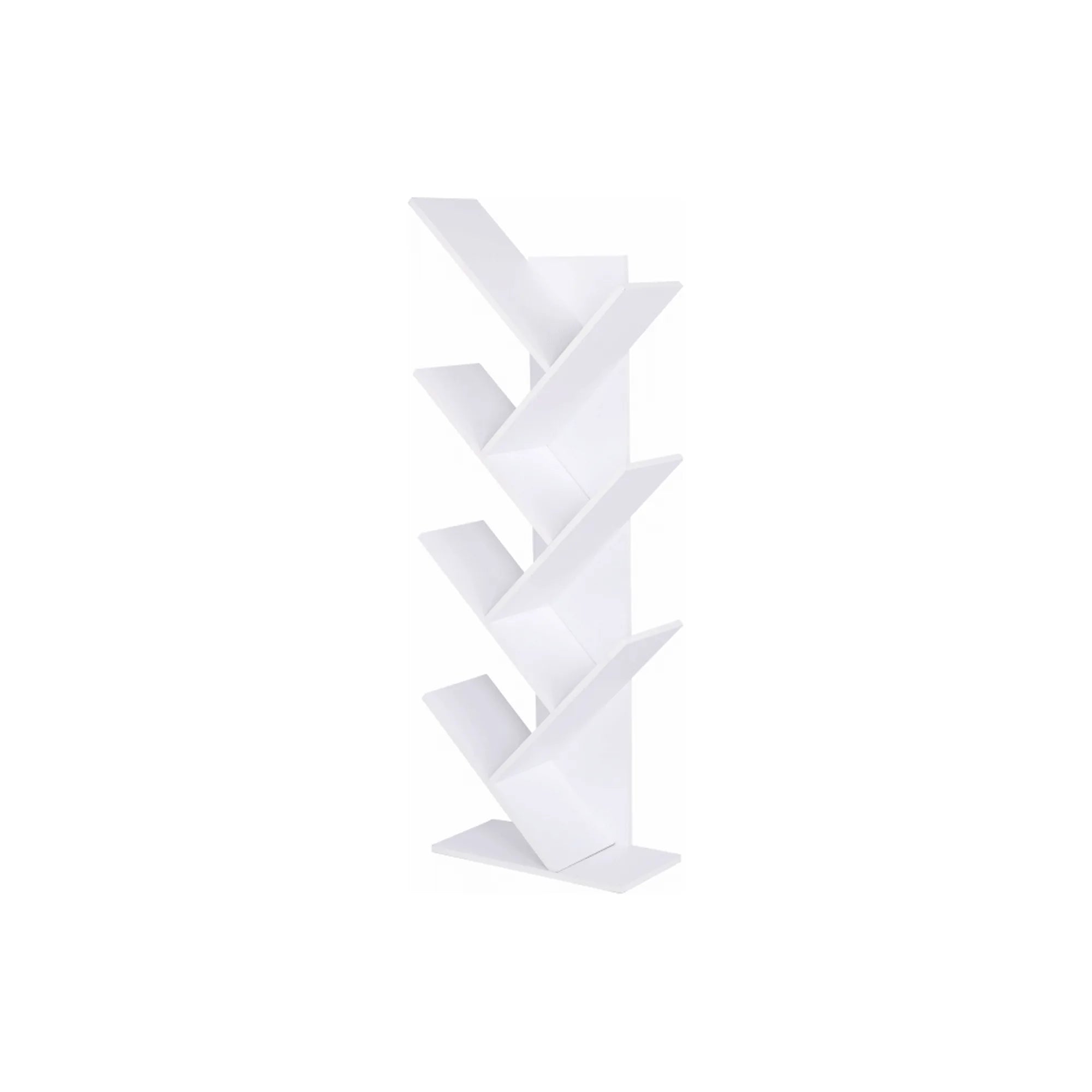 Biblioteca BAKI NEW TYP 2, alb, DTD laminat, 40x20x115 cm
