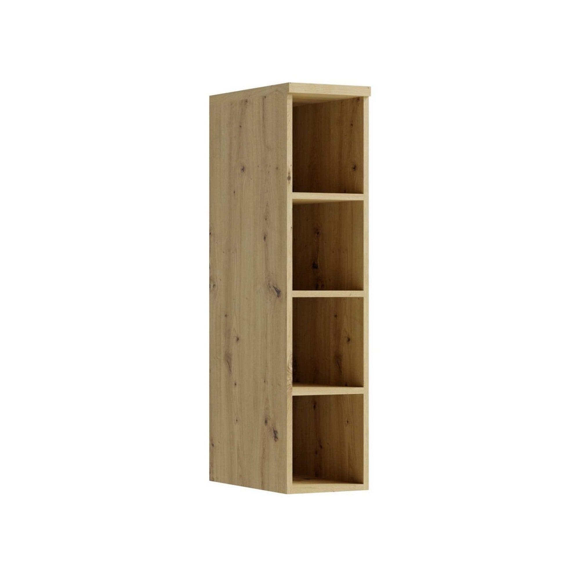 Biblioteca CANDY1 C11, stejar artisan, PAL, 25x38x103 cm