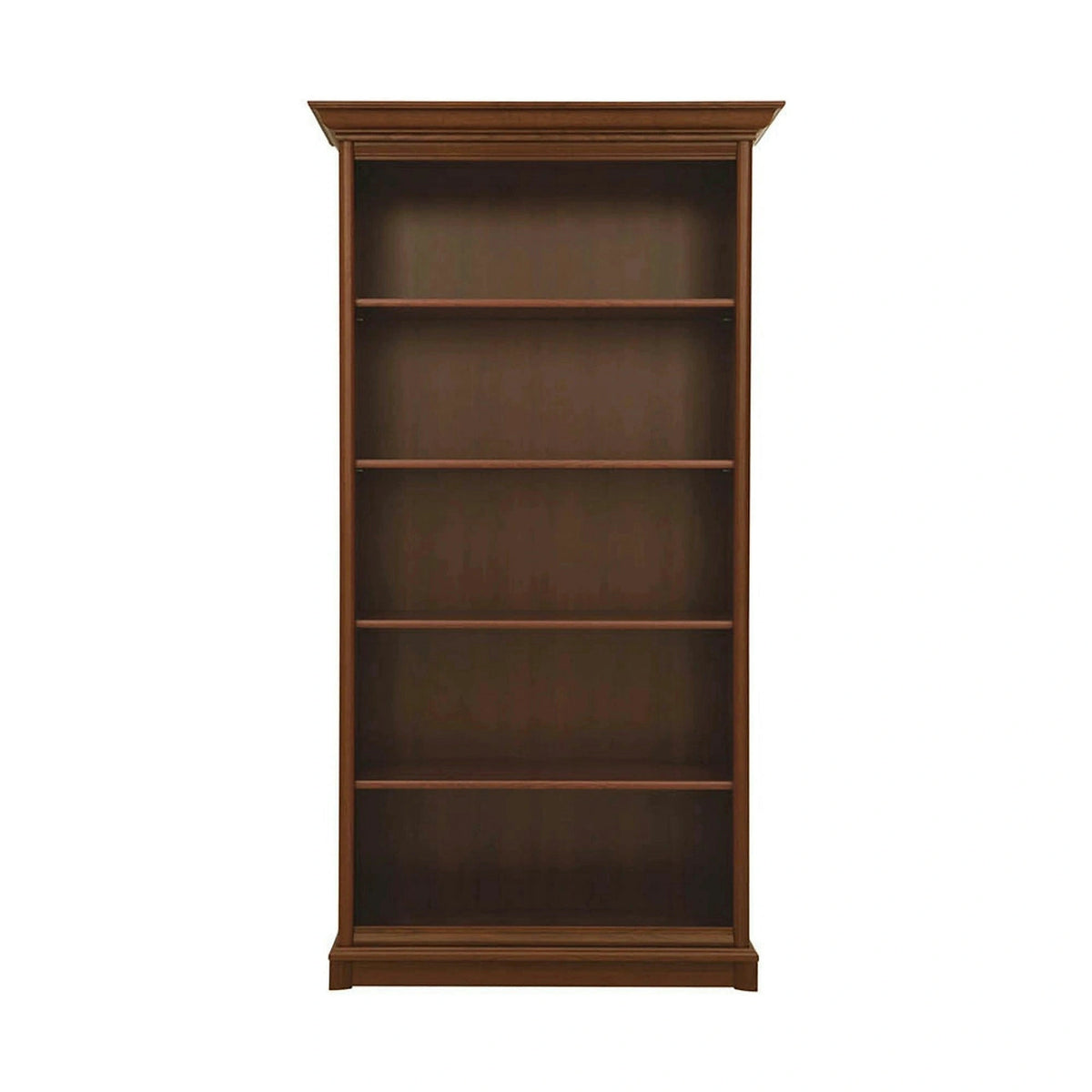 Biblioteca clasica living KENT, castan, PAL, 110x43x205 cm