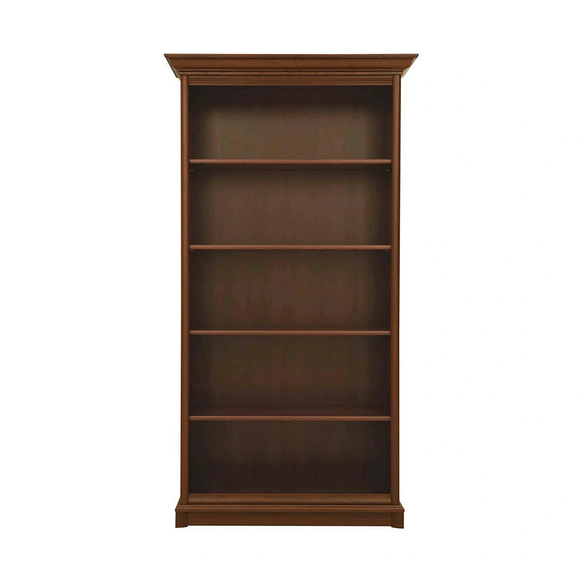 Biblioteca clasica living KENT, castan, PAL, 110x43x205 cm