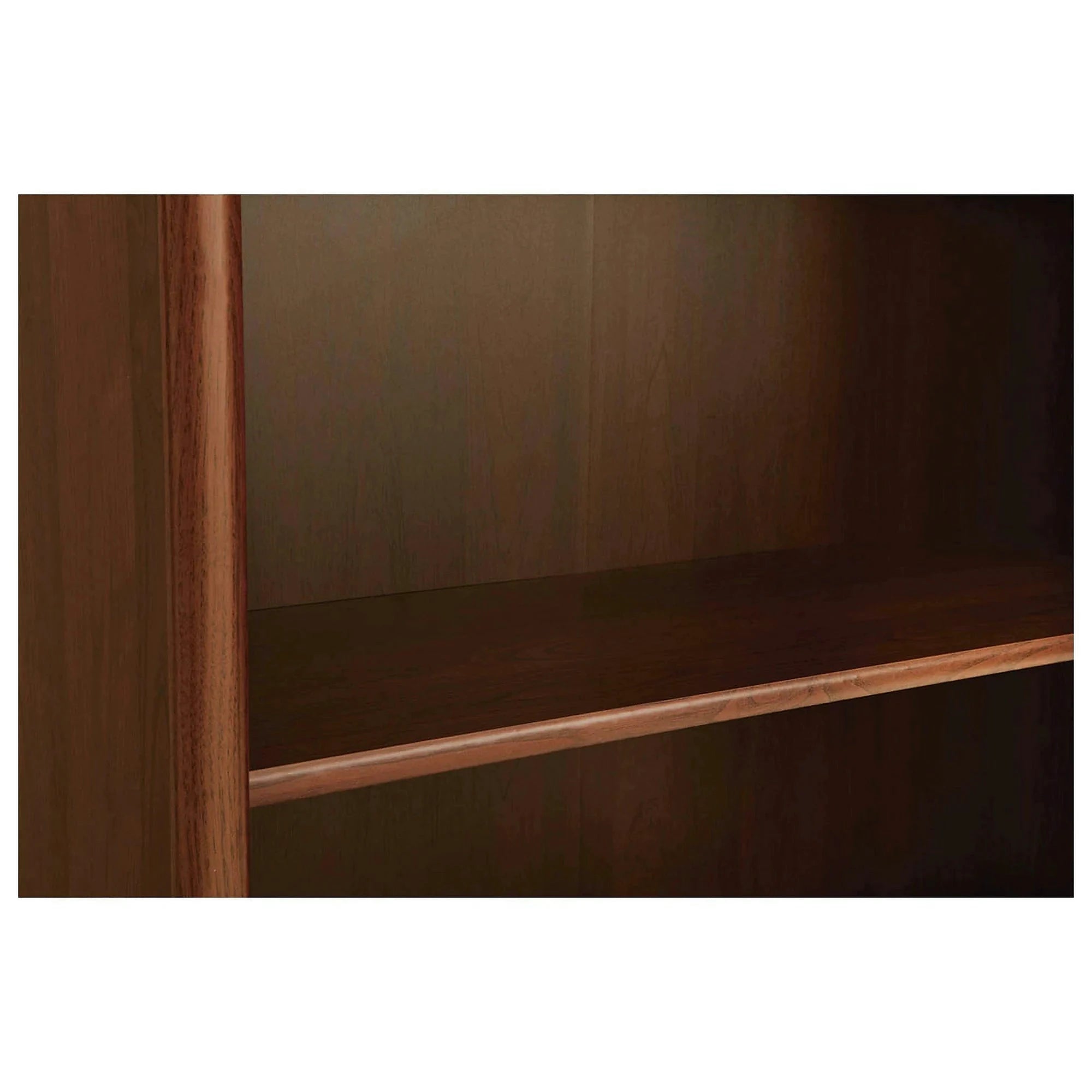 Biblioteca clasica living KENT, castan, PAL, 110x43x205 cm