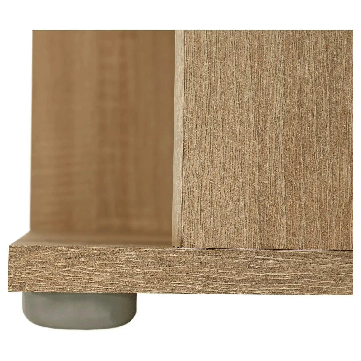 Biblioteca de colt KORIND, stejar sonoma, DTD laminat,  38x38x186 cm