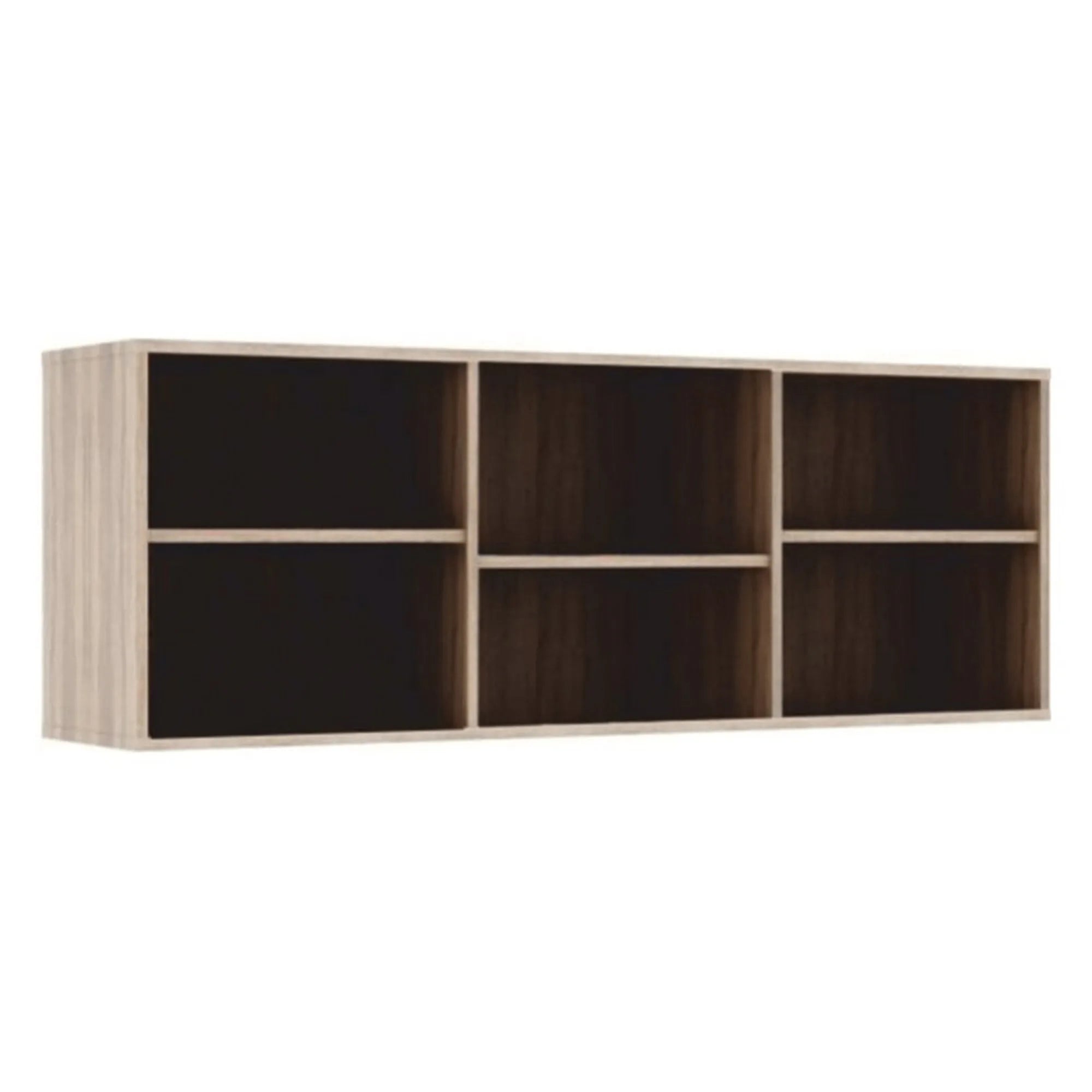 Biblioteca DUNAJ TIPUL12, stejar sonoma, PAL melaminat, 135x32x49 cm