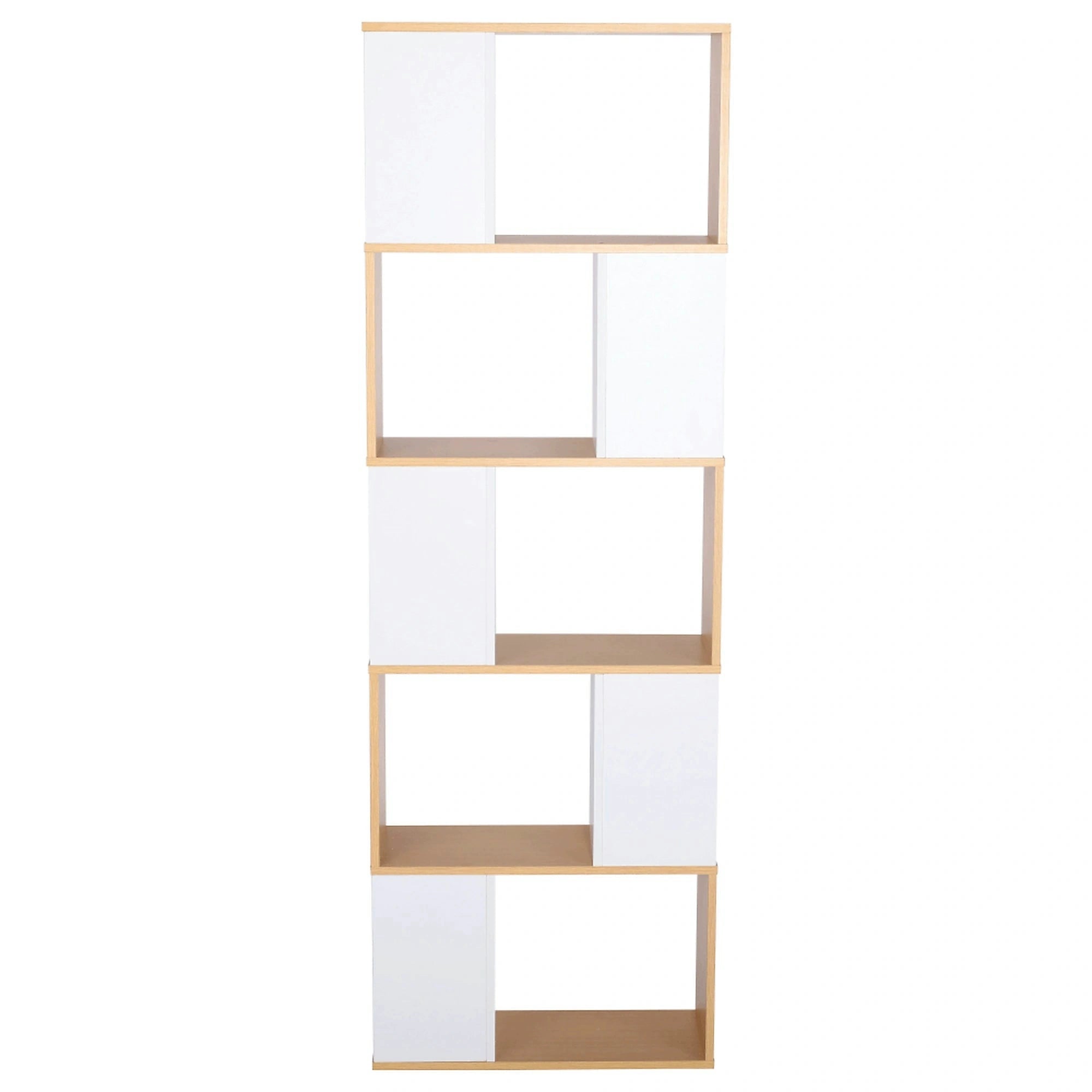 Biblioteca ERDEM NEW TYP 4, pin/alb, DTD laminat, 60x24x180 cm