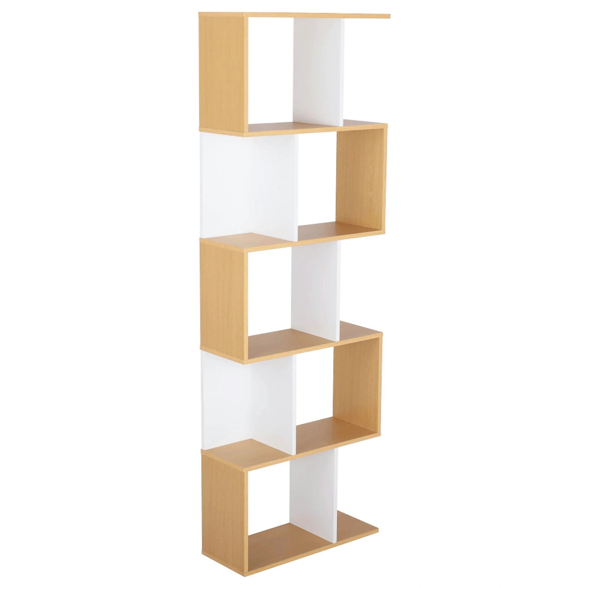 Biblioteca ERDEM NEW TYP 4, pin/alb, DTD laminat, 60x24x180 cm