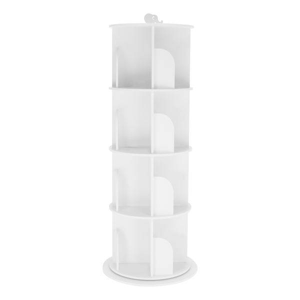 Biblioteca ERION TIP 1, alb, 41x41x127 cm