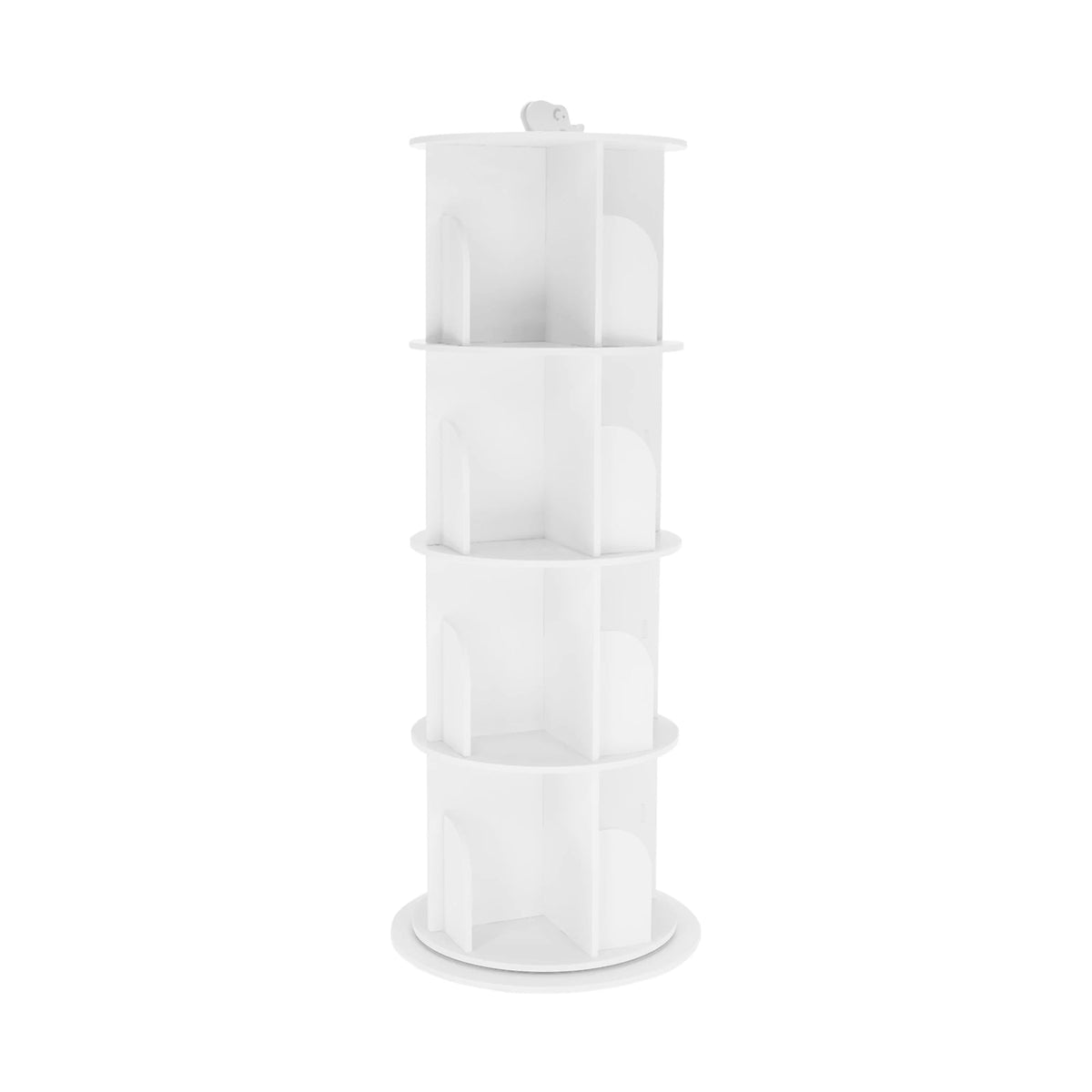 Biblioteca ERION TIP 1, alb, 41x41x127 cm