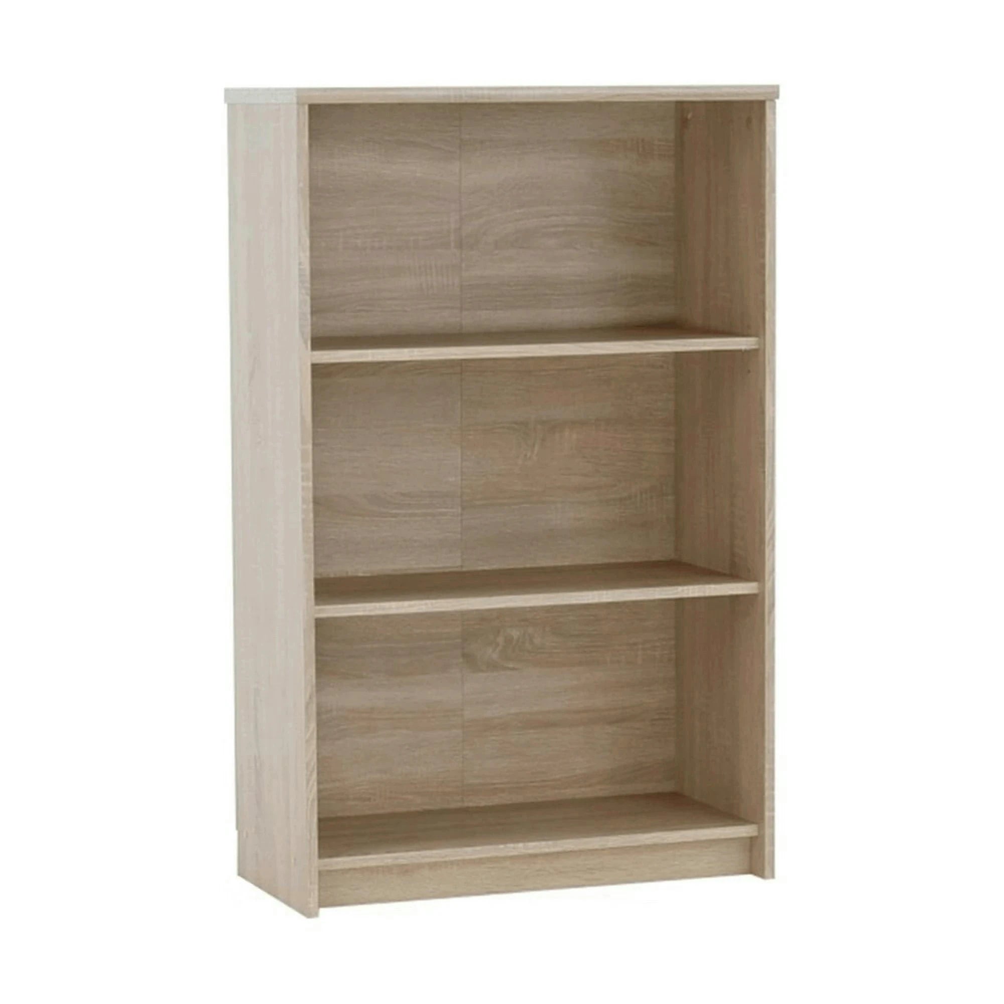 Biblioteca JOHAN 2 NEW 03, stejar sonoma, PAL melaminat, 73x34x116 cm