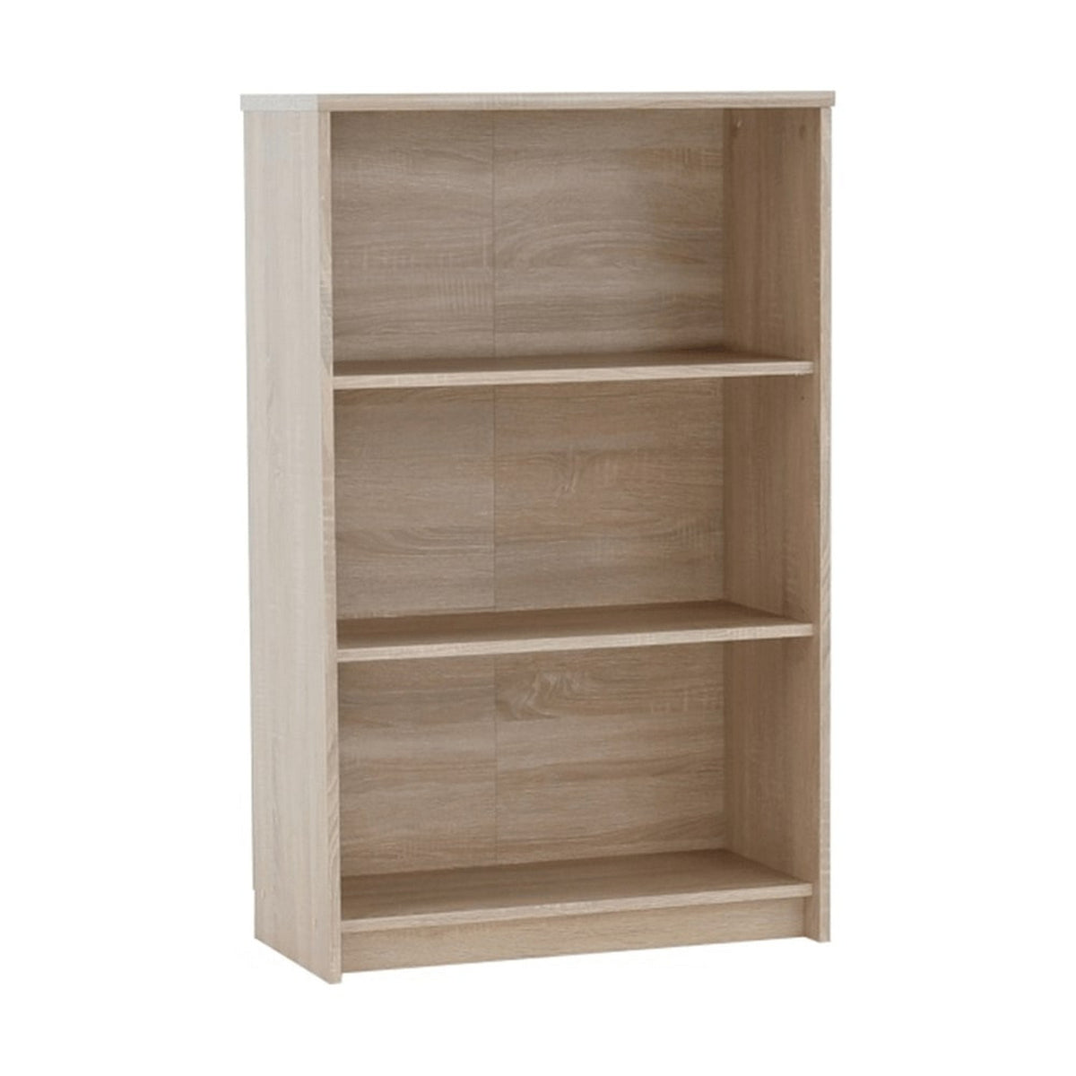 Biblioteca JOHAN 2 NEW 03, stejar sonoma, PAL melaminat, 73x34x116 cm