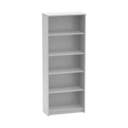 Biblioteca JOHAN 2 NEW 04, alb, DTD laminat, 73x34x186 cm