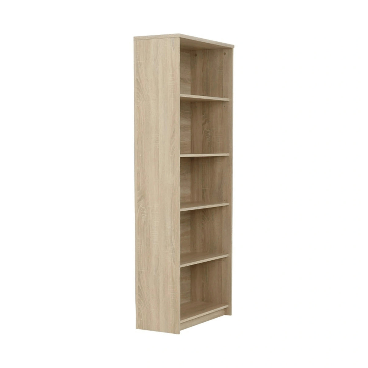 Biblioteca JOHAN 2 NEW 04, stejar sonoma, PAL melaminat, 73x34x186 cm
