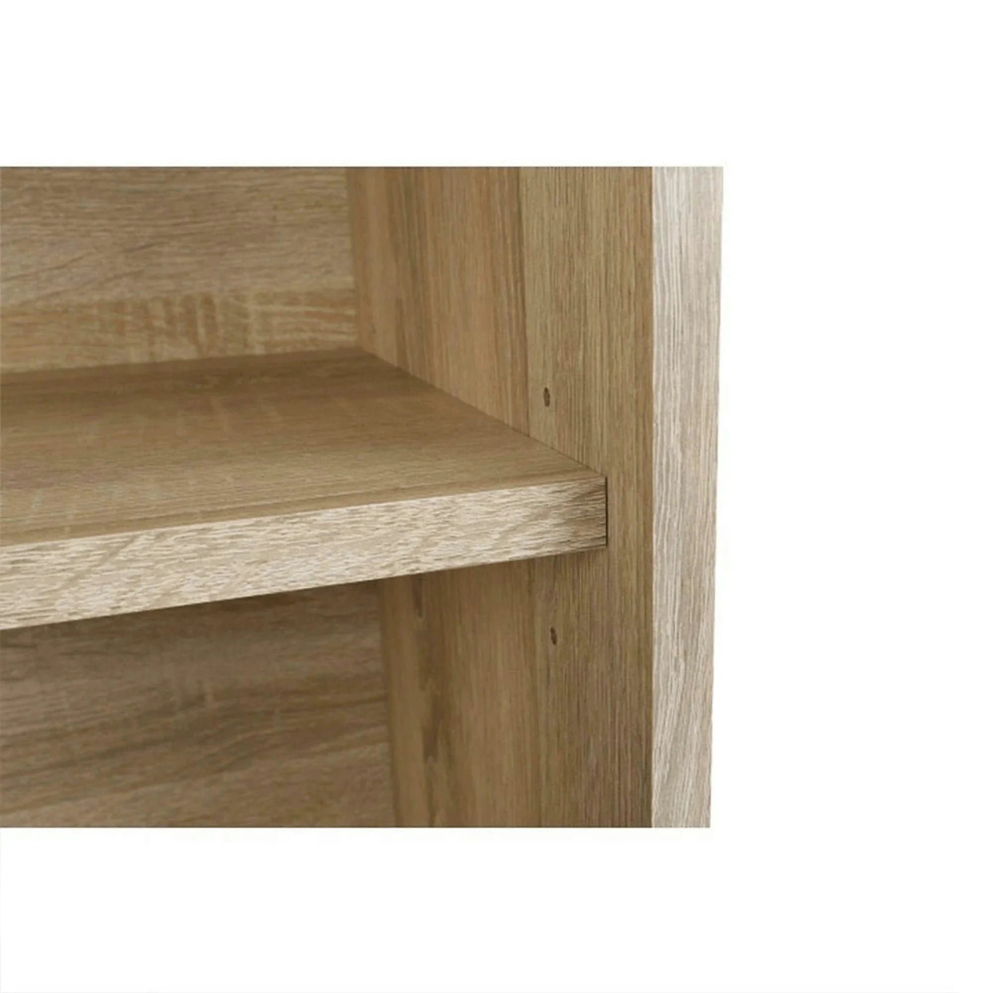 Biblioteca JOHAN 2 NEW 04, stejar sonoma, PAL melaminat, 73x34x186 cm