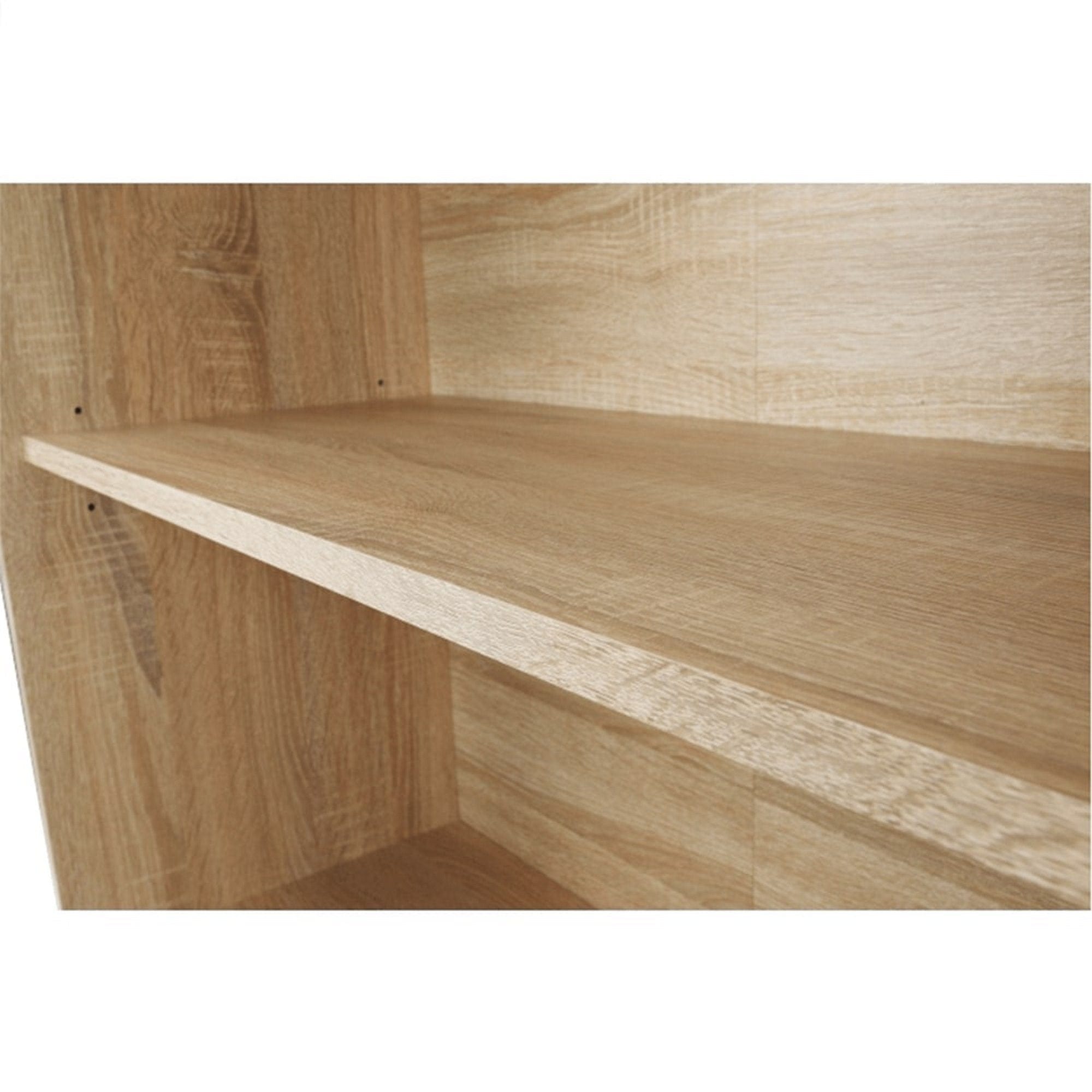 Biblioteca JOHAN 2 NEW 04, stejar sonoma, PAL melaminat, 73x34x186 cm