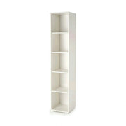 Biblioteca LIMA SL-1 alb, PAL laminat, 40x40x200 cm