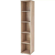 Biblioteca LIMA SL1, stejar sonoma, PAL laminat, 40x40x200 cm