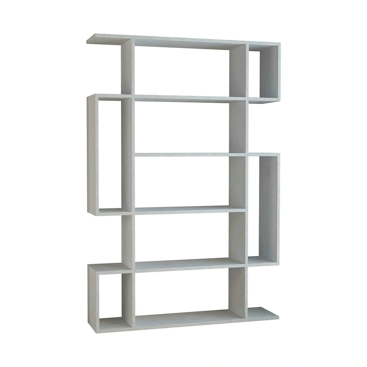Biblioteca MITO, alb, PAL melaminat, 109x26x161 cm
