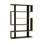 Biblioteca MITO, stejar sonoma/gri antracit, PAL melaminat, 110x26x161 cm