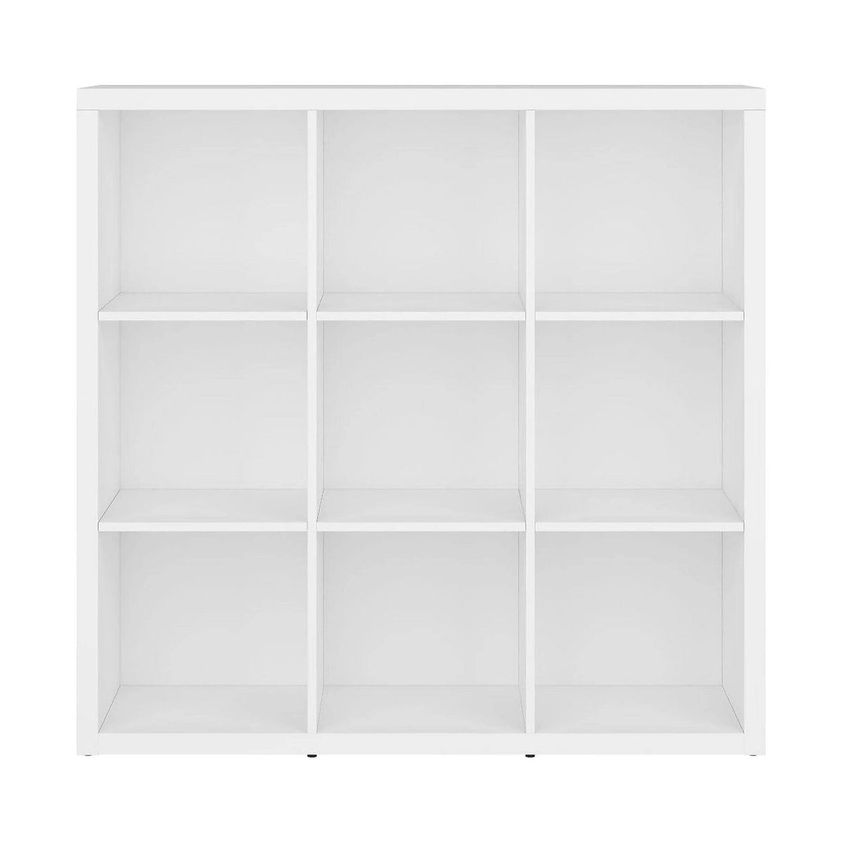 Biblioteca NEPO PLUS, alb, PAL, 114x39x111 cm