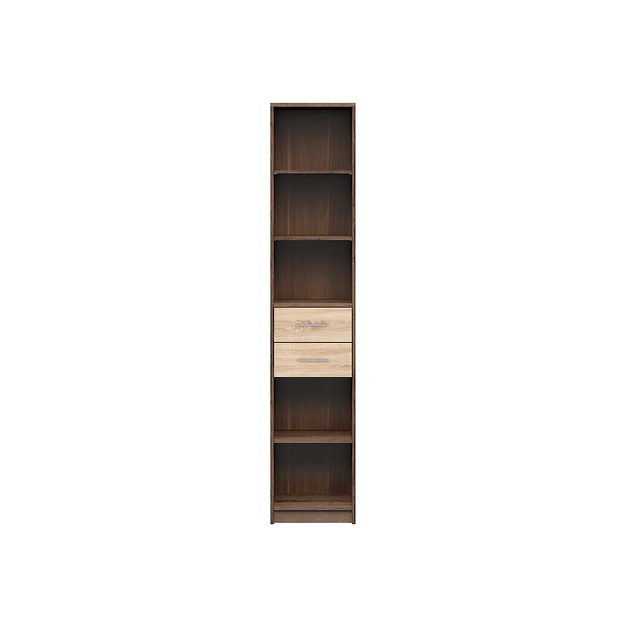 Biblioteca NEPO PLUS, stejar nobil/stejar sonoma, PAL laminat, 40x34x197 cm