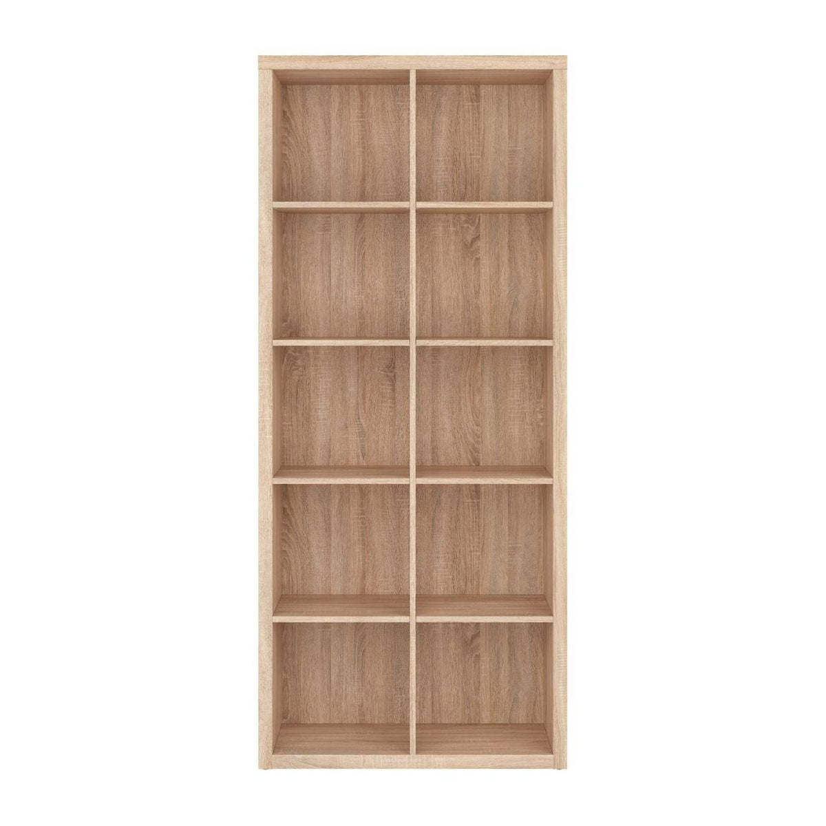 Biblioteca NEPO PLUS, stejar sonoma, PAL, 77x39x182 cm