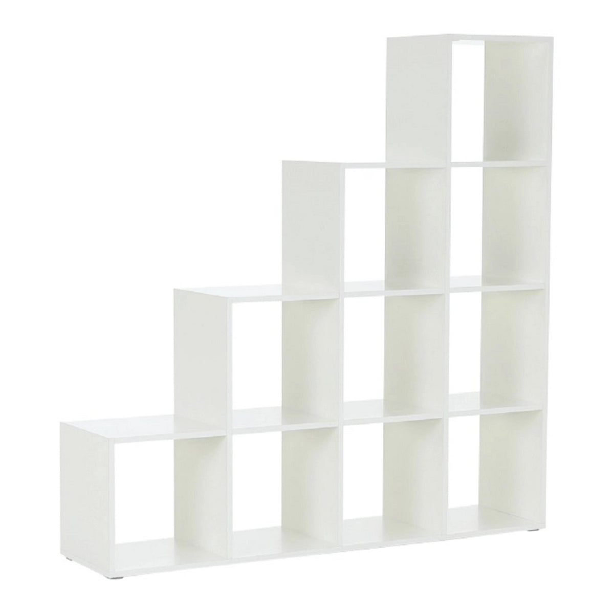 Biblioteca NORAH, alb, PAL melaminat, 139x33x144 cm