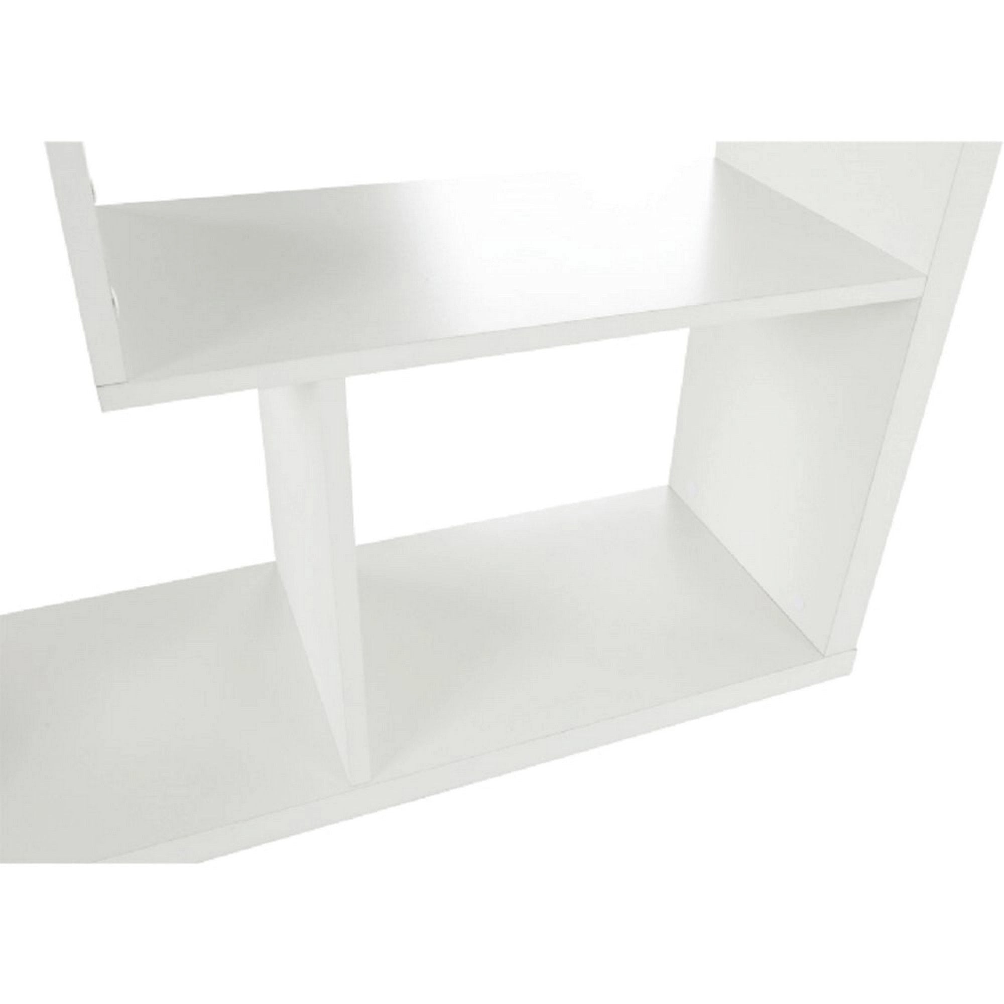 Biblioteca ODYN, alb, PAL, 89x29x180 cm