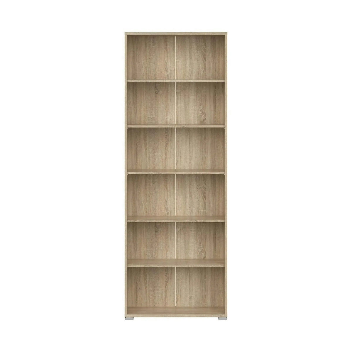 Biblioteca OFFICE LINE 11, stejar sonoma, PAL, 79x35x221 cm