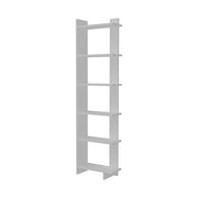 Biblioteca ORDER, alb, PAL melaminat, 47x21x170 cm