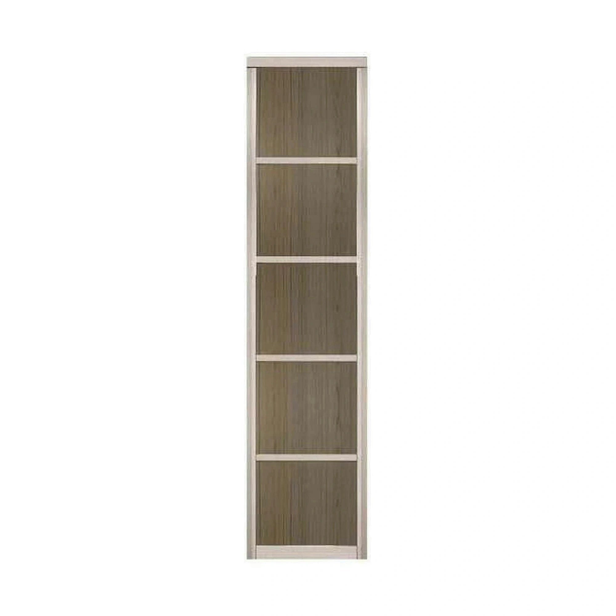 Biblioteca ROMA 11, stejar, PAL, 46x43x194 cm