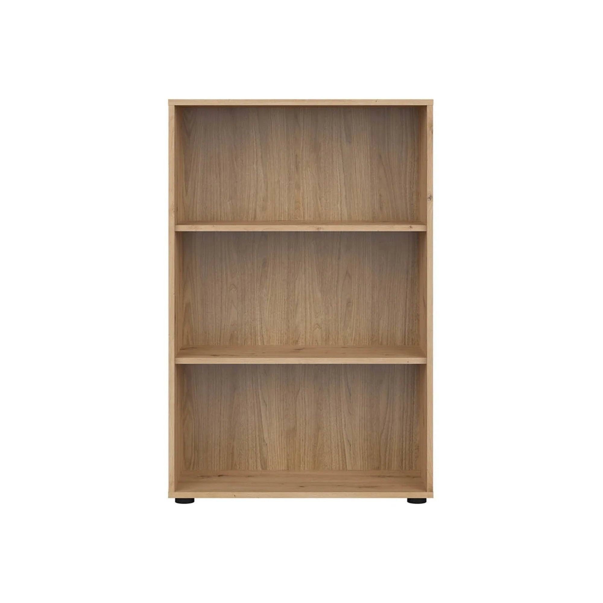 Biblioteca SPACE OFFICE, stejar artisan, PAL laminat, 80x37x122 cm