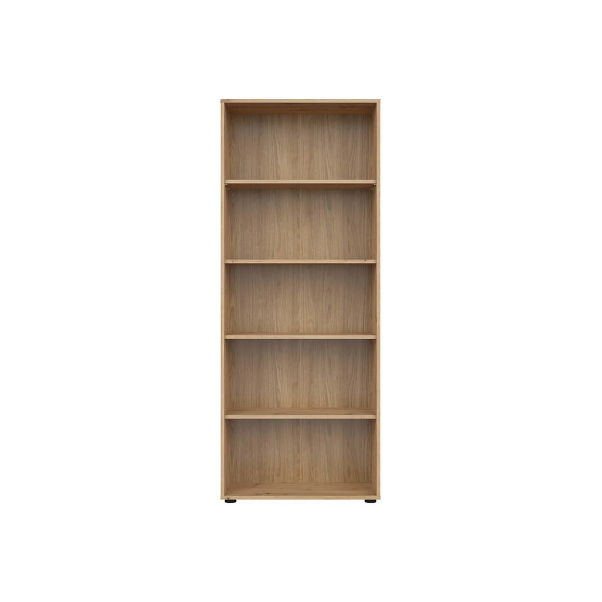 Biblioteca SPACE OFFICE, stejar artisan, PAL, 80x37x203 cm