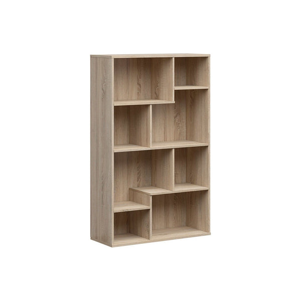 Biblioteca TETRIX, stejar sonoma, PAL melaminat, 88x34x140 cm