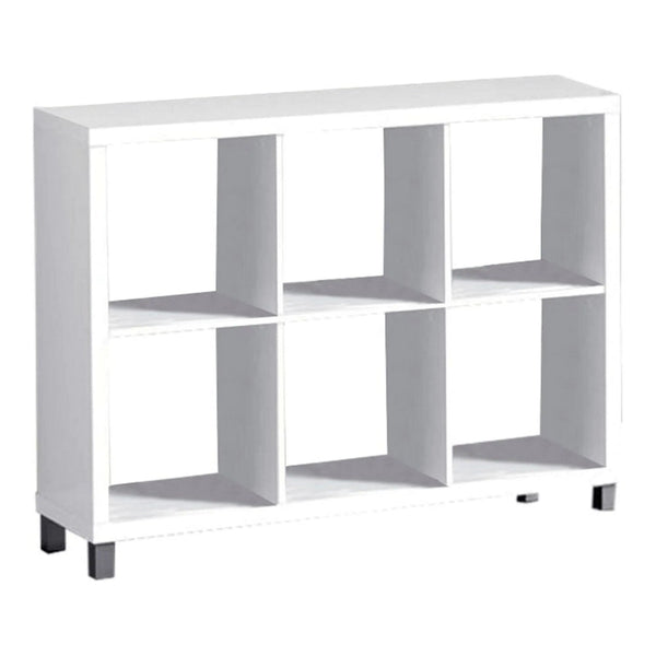 Biblioteca TOFI 4 NEW, alb, PAL melaminat, 111x29x83 cm