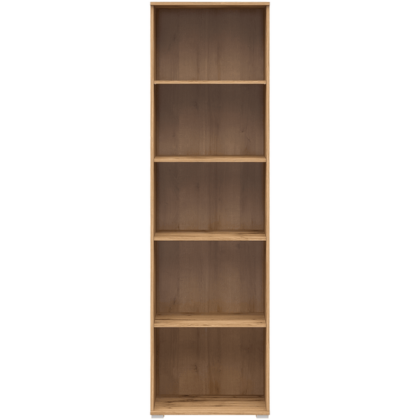 Biblioteca ZELE, stejar wotan, PAL, 56x41x195 cm